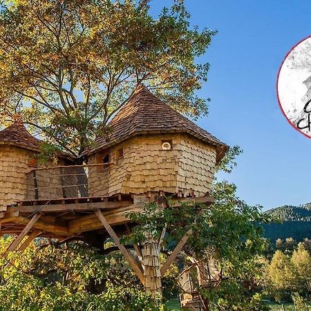 Parthenope - Les Cabanes Du Chene Rouvre Saint-Die-des-Vosges Exteriör bild